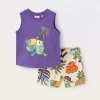 Blukids Jogging set in jersey di puro cotone neonato- Completini