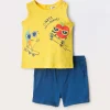 Blukids Jogging set in jersey di puro cotone neonato- Completini