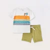 Blukids Jogging set in jersey di puro cotone neonato- Completini