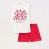 Blukids Jogging set in jersey di puro cotone bambina- Set E Coordinati