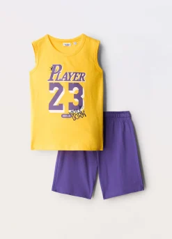Blukids Jogging set in jersey di puro cotone bambino-Bambino Set E Coordinati