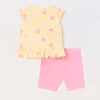 Blukids Jogging set in jersey di cotone stretch neonata- Completini