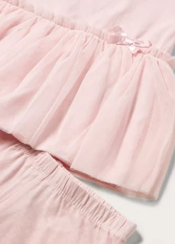 Blukids Jogging set in jersey di cotone stretch neonata- Completini