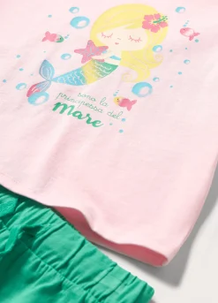 Blukids Jogging set in jersey di puro cotone neonata- Completini