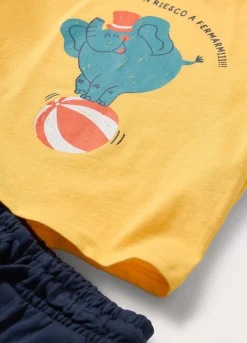 Blukids Jogging set in jersey di puro cotone neonato- Completini