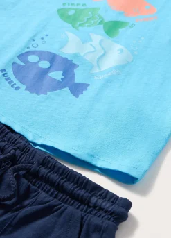 Blukids Jogging set in jersey di puro cotone neonato- Completini