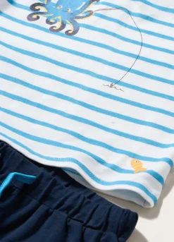 Blukids Jogging set in jersey di cotone stretch neonato- Completini