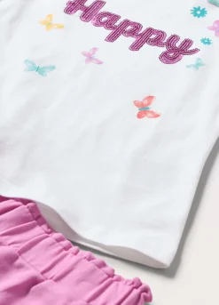 Blukids Jogging set in jersey di puro cotone bambina- Set E Coordinati