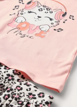 Blukids Jogging set in jersey di cotone stretch bambina- Set E Coordinati