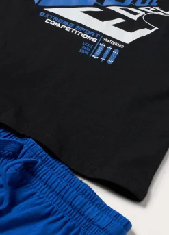 Blukids Jogging set in jersey di puro cotone ragazzo- Set E Coordinati