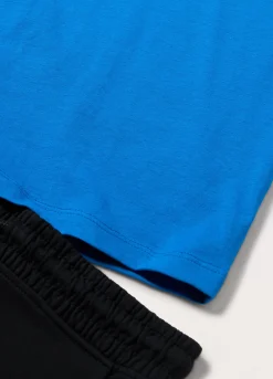 Blukids Jogging set in jersey di puro cotone ragazzo- Set E Coordinati