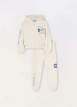 Blukids Jogging set in misto cotone bambina- Set E Coordinati