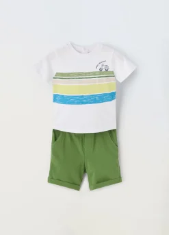 Blukids Jogging set in puro cotone neonato- Completini