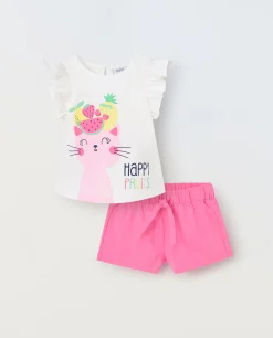 Blukids Jogging set in puro cotone neonata- Completini