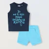 Blukids Jogging set in puro cotone neonato- Completini
