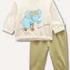 Blukids Jogging set in puro cotone neonato- Completini