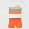 Blukids Jogging set in puro cotone neonato- Completini