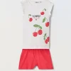 Blukids Jogging set in puro cotone bambina- Set E Coordinati