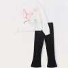 Blukids Jogging set in puro cotone bambina- Set E Coordinati