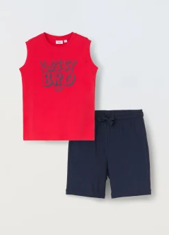 Blukids Jogging set in puro cotone bambino-Bambino Set E Coordinati