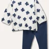 Blukids Jogging set in puro cotone neonata- Completini