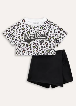 Blukids Jogging set in puro cotone ragazza- Set E Coordinati