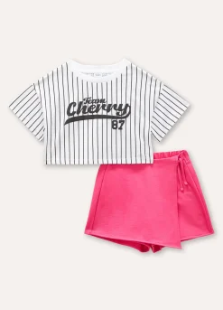 Blukids Jogging set in puro cotone ragazza- Set E Coordinati