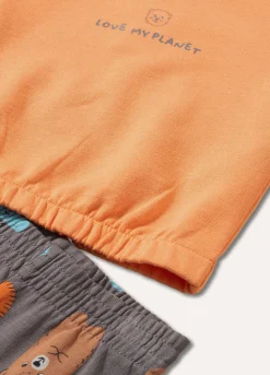 Blukids Jogging set in puro cotone neonato- Completini