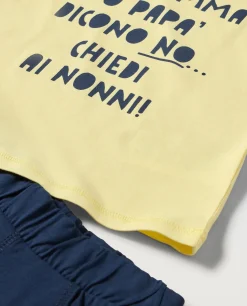 Blukids Jogging set in puro cotone neonato- Completini