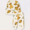 Blukids Jogging set Simba in felpa di puro cotone neonato- Completini