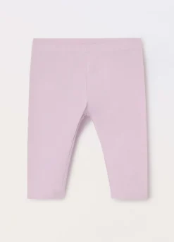 Blukids Leggings capri in jersey di cotone stretch neonata- Pantaloni