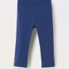 Blukids Leggings capri in jersey di cotone stretch bambina- Leggings