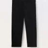 Blukids Leggings capri in jersey di cotone stretch ragazza- Pantaloni
