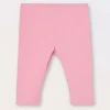 Blukids Leggings capri in jersey di cotone stretch neonata- Pantaloni