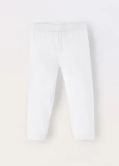 Blukids Leggings capri in jersey di cotone stretch bambina- Leggings