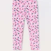Blukids Leggings capri in jersey di cotone stretch bambina- Leggings