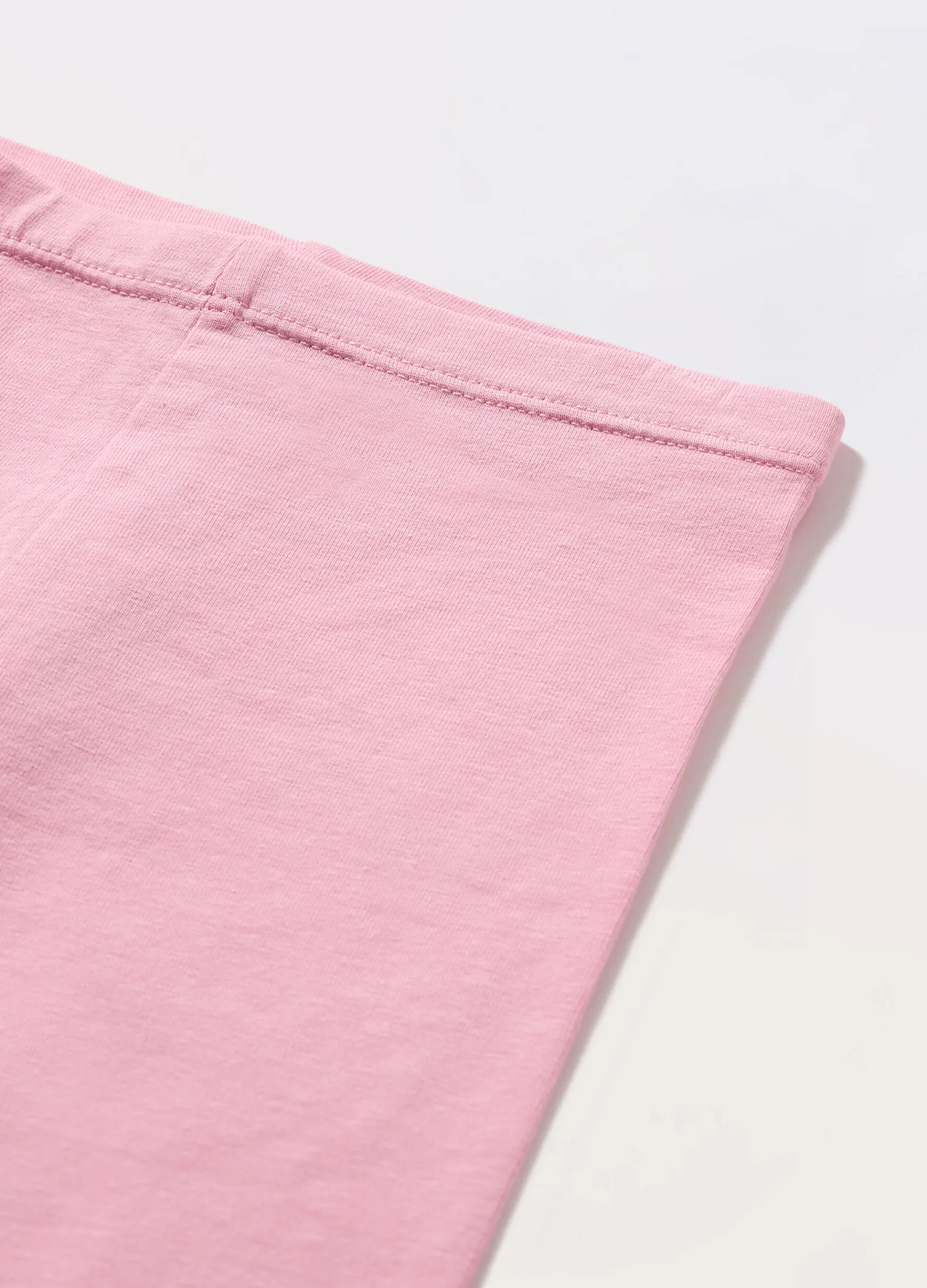 Blukids Leggings capri in jersey di cotone stretch neonata- Pantaloni
