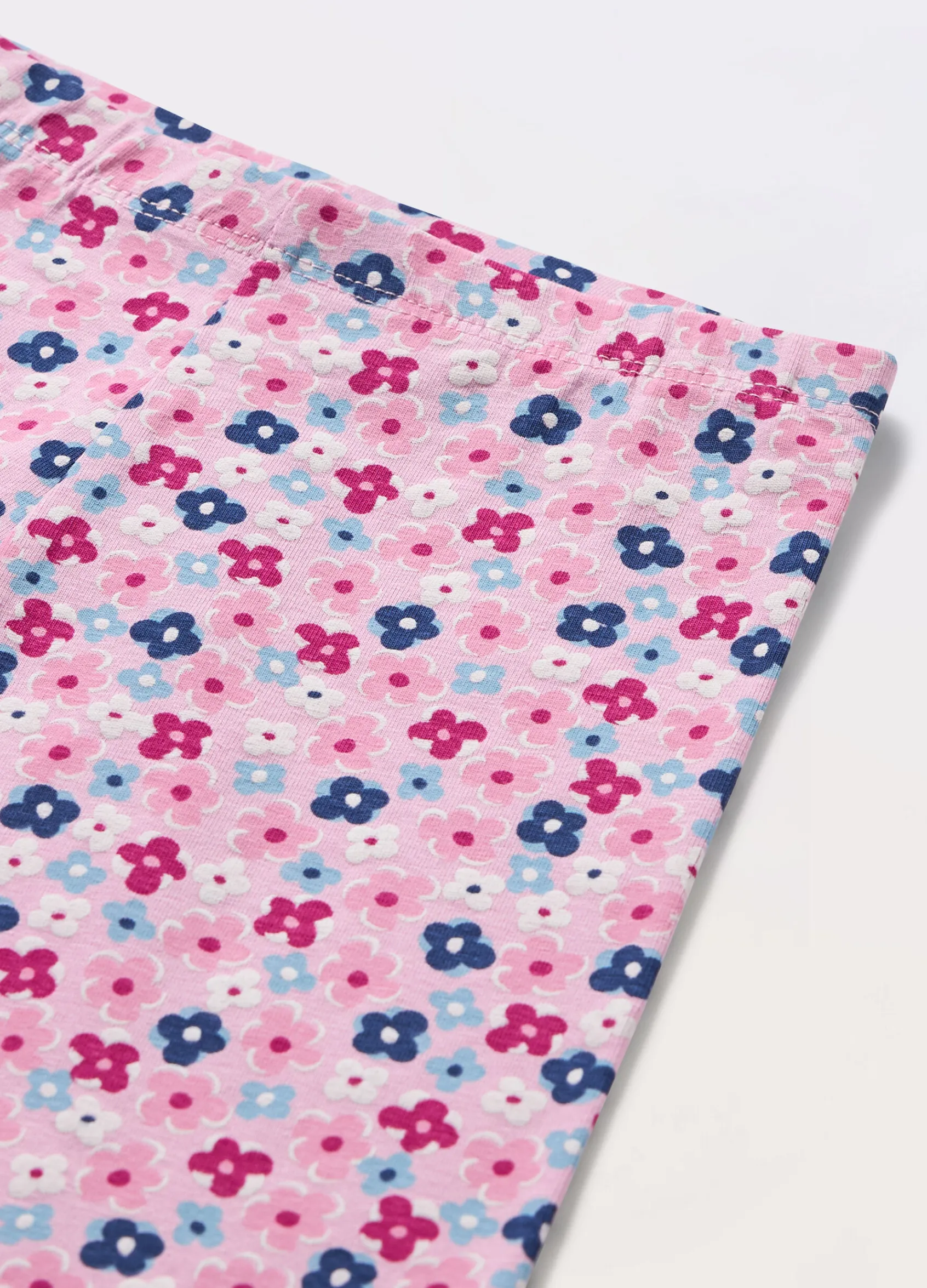 Blukids Leggings capri in jersey di cotone stretch bambina- Leggings