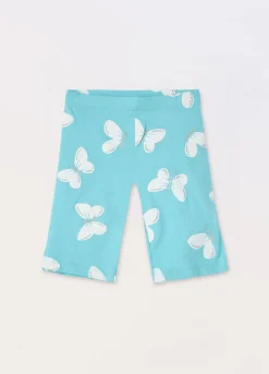 Blukids Leggings ciclista con stampa bambina- Leggings