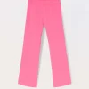 Blukids Leggings flare fit in cotone stretch bambina- Leggings