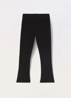 Blukids Leggings flare fit in cotone stretch bambina- Leggings