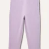 Blukids Leggings in cotone stretch con strass neonata- Pantaloni