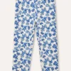 Blukids Leggings in cotone stretch con stampa bambina- Leggings