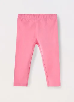 Blukids Leggings in cotone stretch neonata- Pantaloni