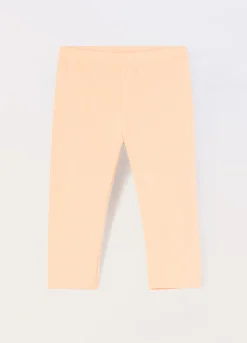 Blukids Leggings in cotone stretch neonata- Pantaloni