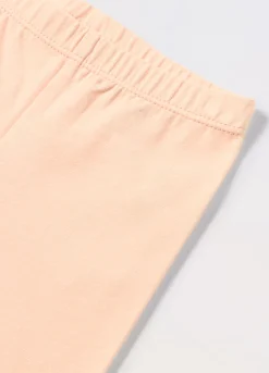 Blukids Leggings in cotone stretch neonata- Pantaloni