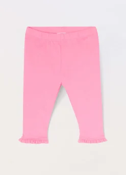 Blukids Leggings in french terry stretch neonata- Pantaloni