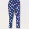 Blukids Leggings in french terry di cotone stretch bambina- Leggings