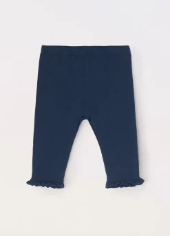Blukids Leggings in french terry stretch neonata- Pantaloni
