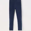 Blukids Leggings in french terry di puro cotone bambina- Leggings